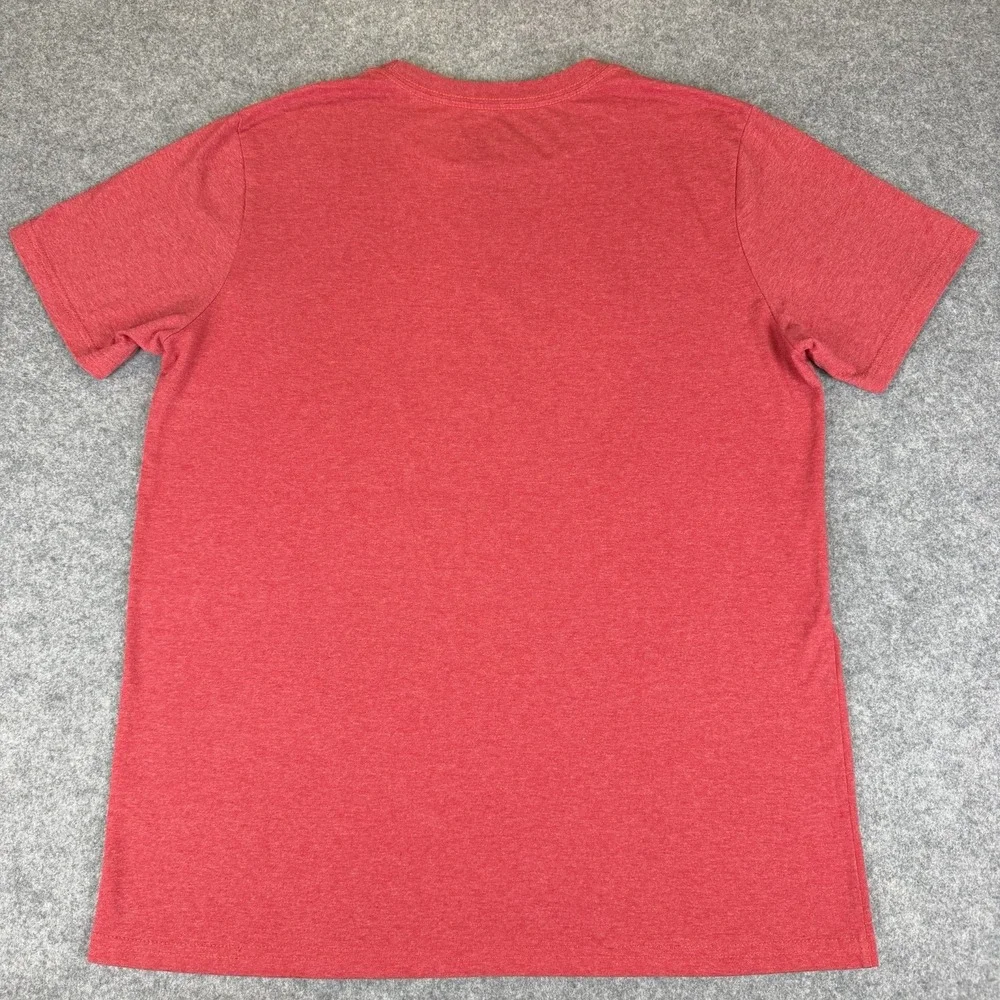 Disney Store TShirt Medium Mickey Mouse Red Flag American Classic Black